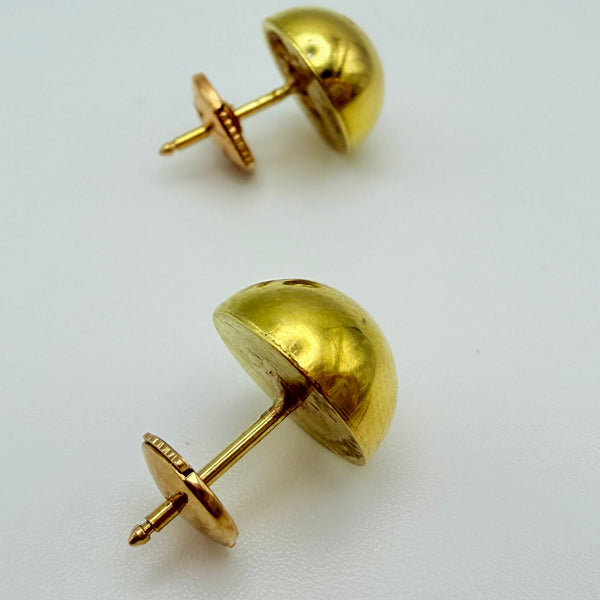 Boucles en Or Jaune 18K - 2.36g