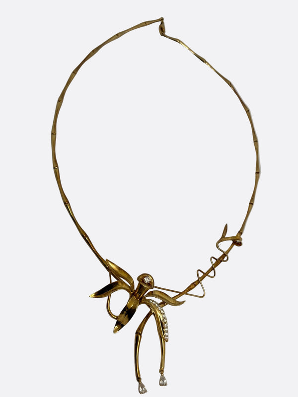 Collier Ras du Cou en Or Jaune 18K - 19.85 Grs