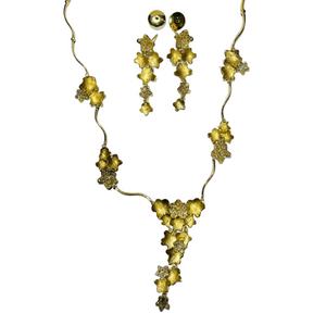 Collier Princesse en Or Jaune avec Diamants 18K
