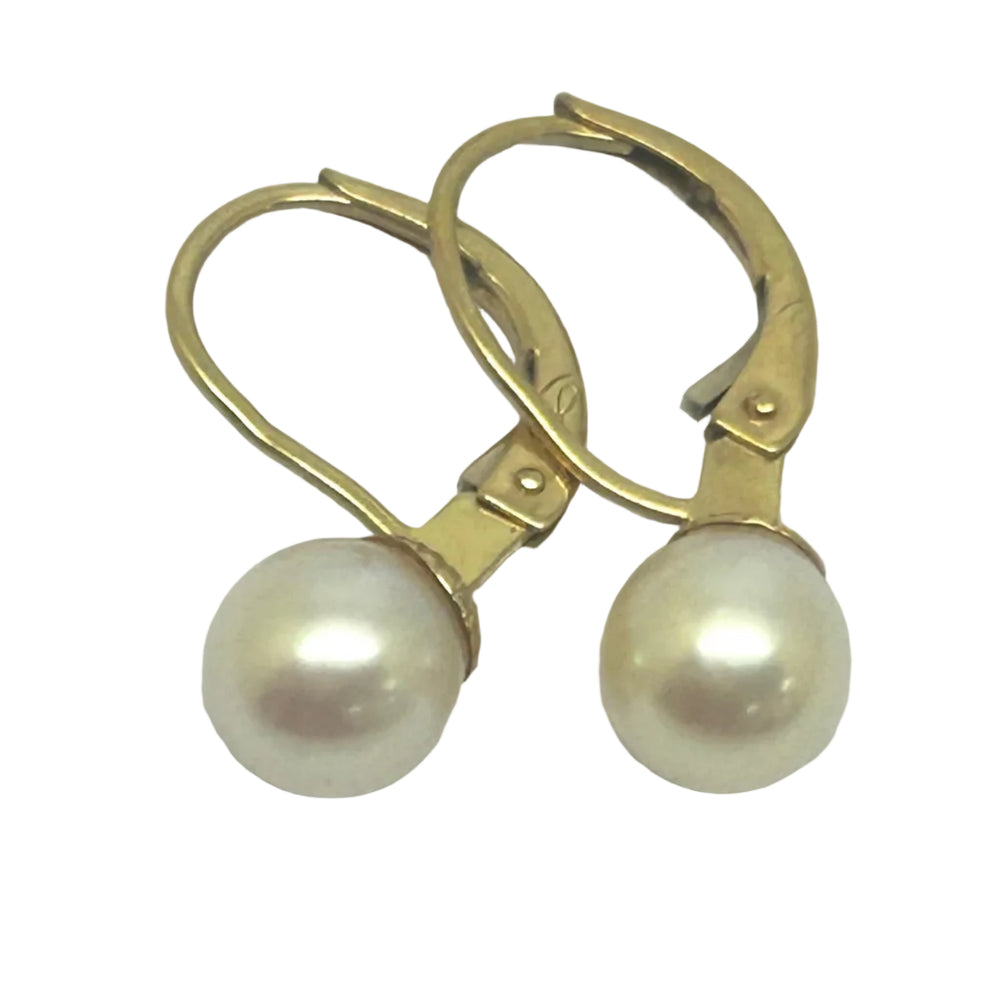 Boucles d'oreilles Dormeuses en Or Jaune 18k