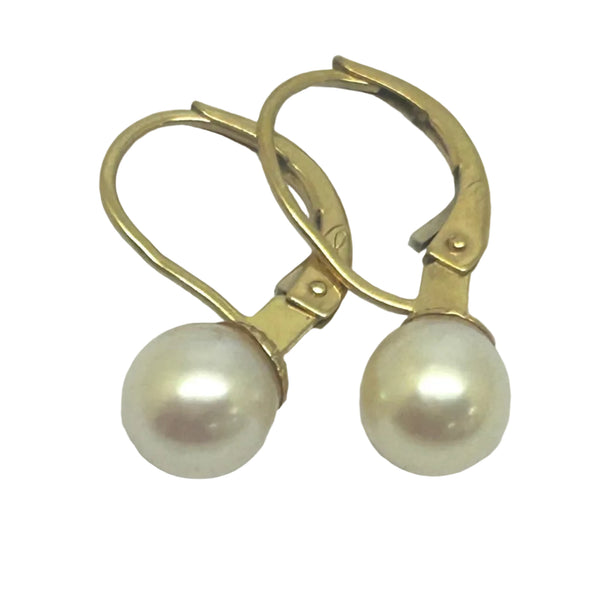 Boucles d'oreilles Dormeuses en Or Jaune 18k