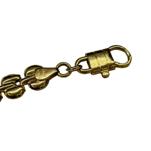 Bracelet maillon en or jaune 18k