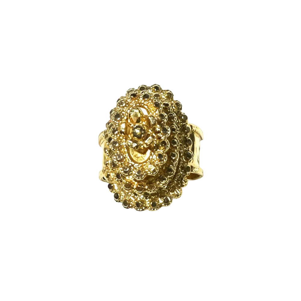 Bague ancienne en Or Jaune 21 k