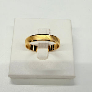 Bague Alliance Or Jaune 18k - Taille 59