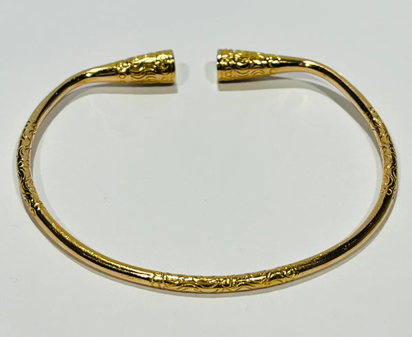 Jonc en Or Jaune 18 K - 22.74 G