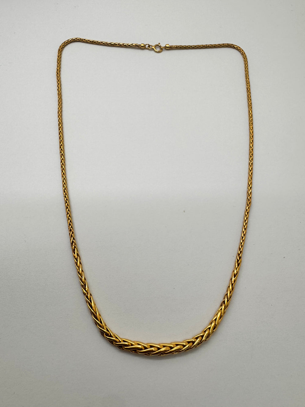Collier Ras  en Or Jaune 18K -  4.17 Grs