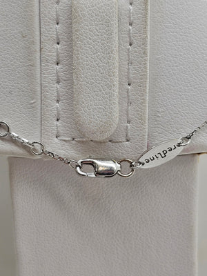 Collier Éclat Céleste en Or Blanc 18 K - 2.03 G