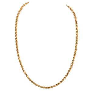 Collier Ras du Cou Or Jaune 18 K - 4.08 G