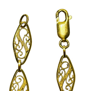 Bracelet Maillon en Or jaune 18k - 6.65 G