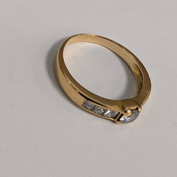 Bague Or Jaune 18K Taille -59