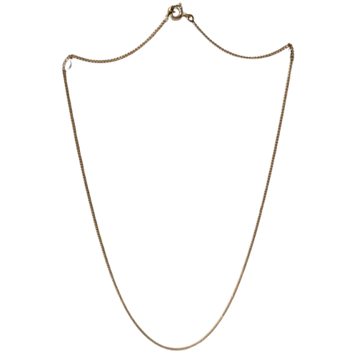 Collier Princesse Or Jaune 18K Gourmette
