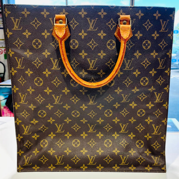 Sac Tote Louis Vuitton Monogram en Cuir Naturel