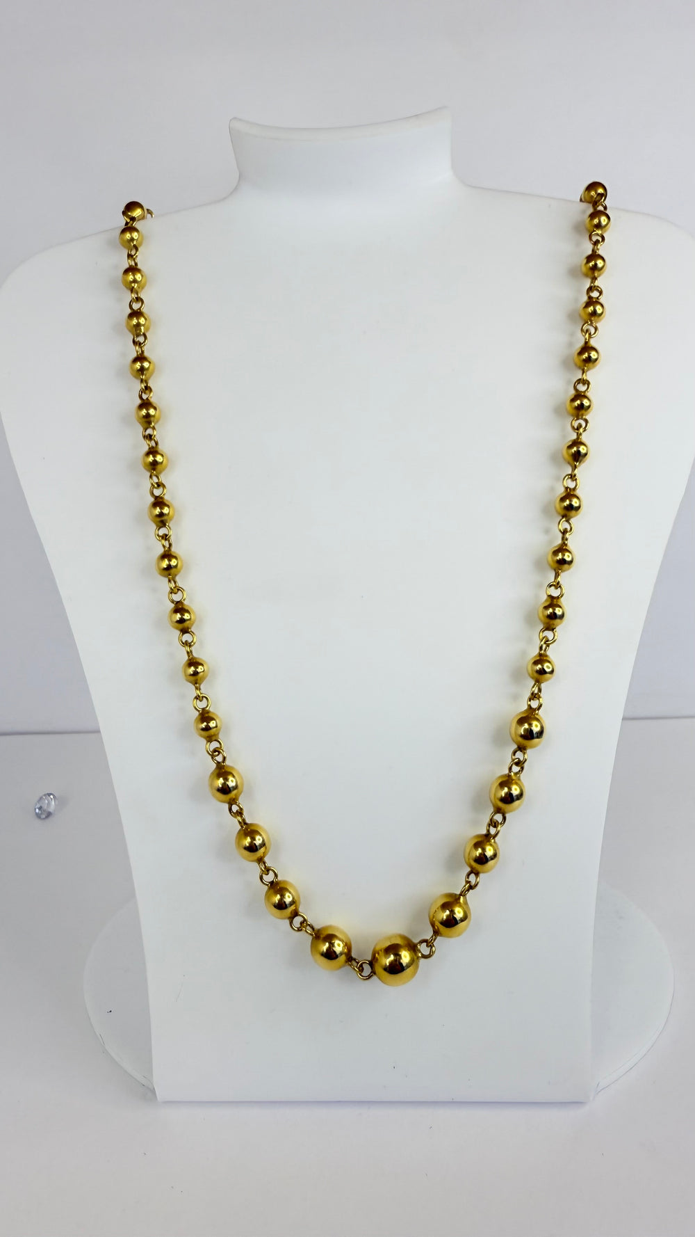 Collier Princesse en Or Jaune 18K Lg44