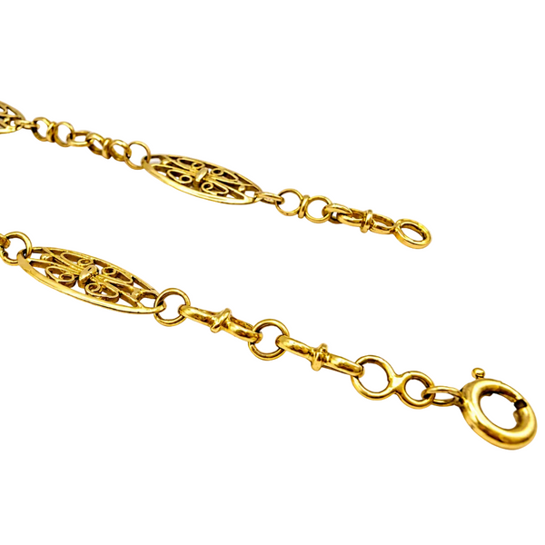 Collier Sautoir en Or Jaune 18K - 48cm - 15.66gr