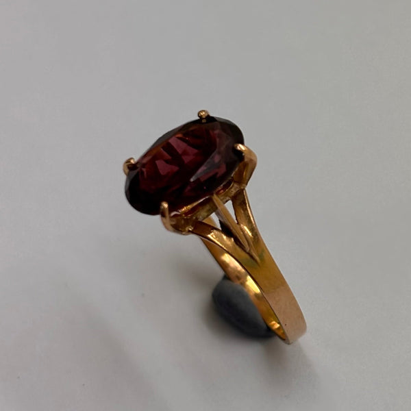 Bague en Or Jaune 18K Taille-53.5