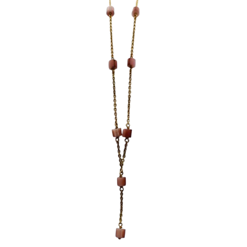 Collier ras du cou en or jaune 18K - 4.86 Grs