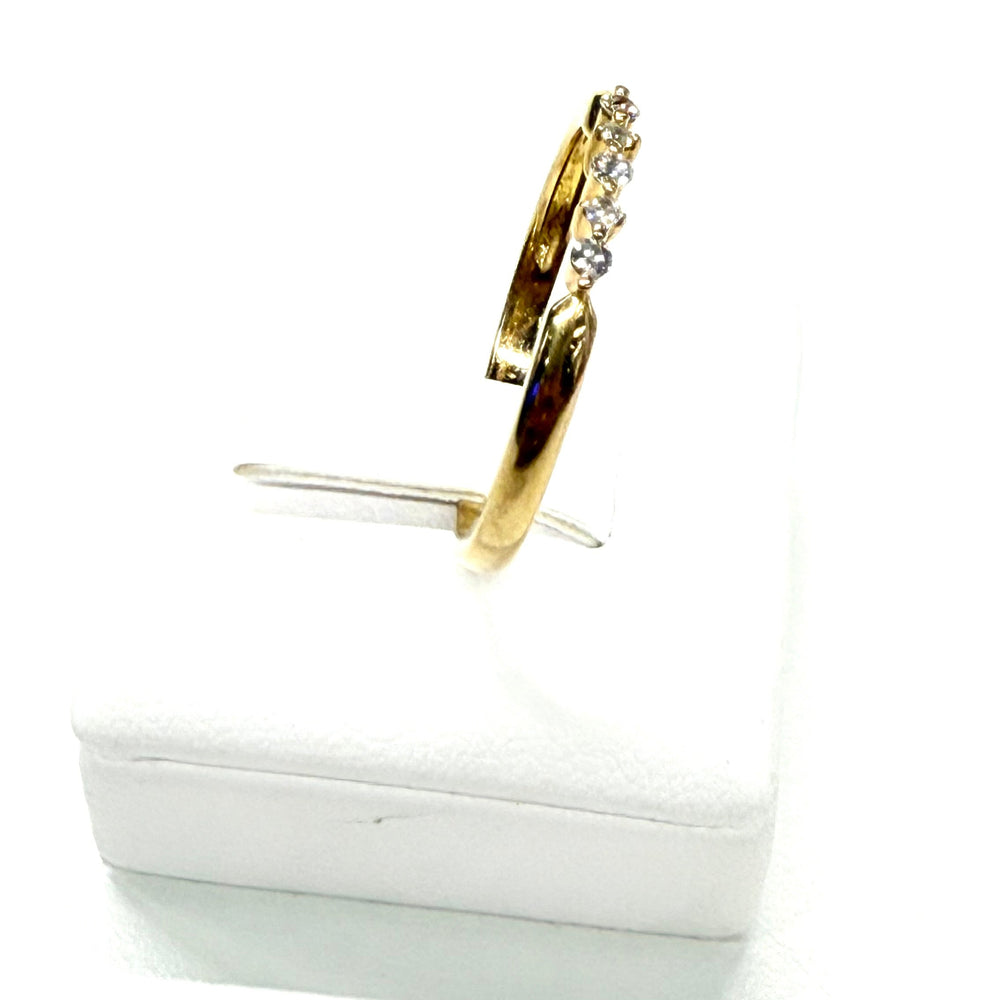Bague en or jaune 18k Taille-58