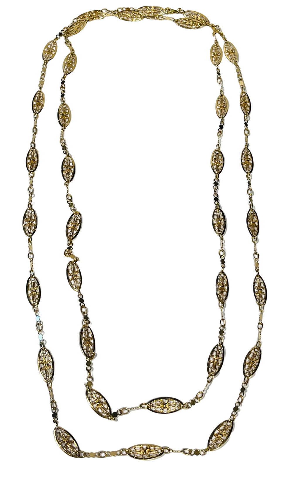 Collier Sautoir en Or Jaune 18 K - 33.25 G