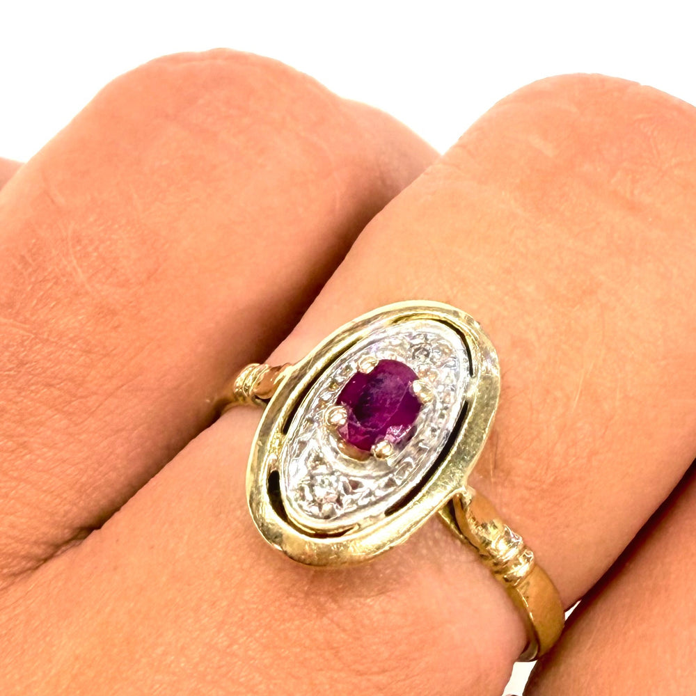 Bague Or Jaune 18 K - Taille 55 - 2.66 G