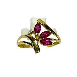 Bague en Or Jaune 18K - Taille 52 - 1.86G