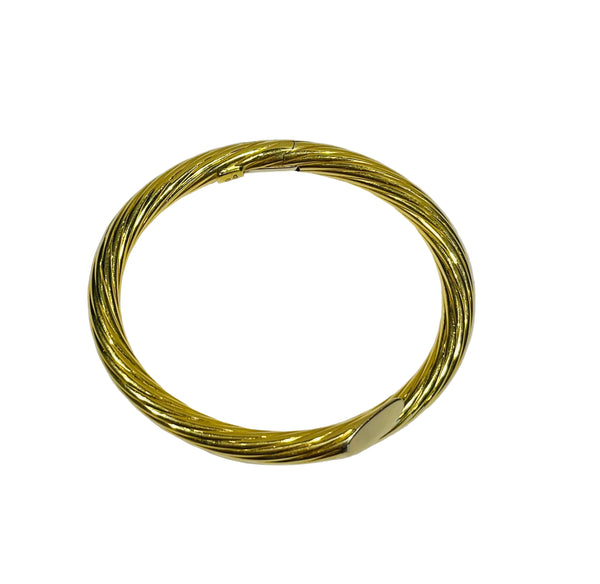 Bracelet Jonc en or Jaune 18K - 17.36 Grs