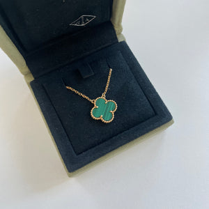 Collier Alhambra Van Cleef & Arpels en or jaune 18K - 5.6 Grs