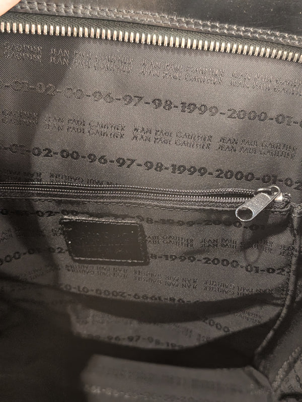 Sac à dos Jean-paul Gaultier Bustier - cuir noir