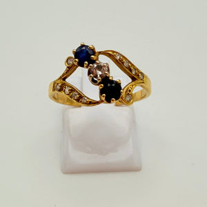 Bague en Or Jaune  18 K - 2.57 G