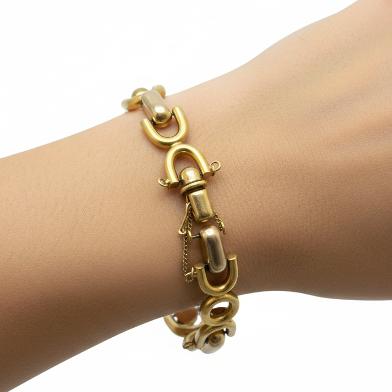 Bracelet Jonc Or Jaune 18k