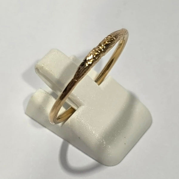 Bague Jonc en Or Jaune 18 Carats