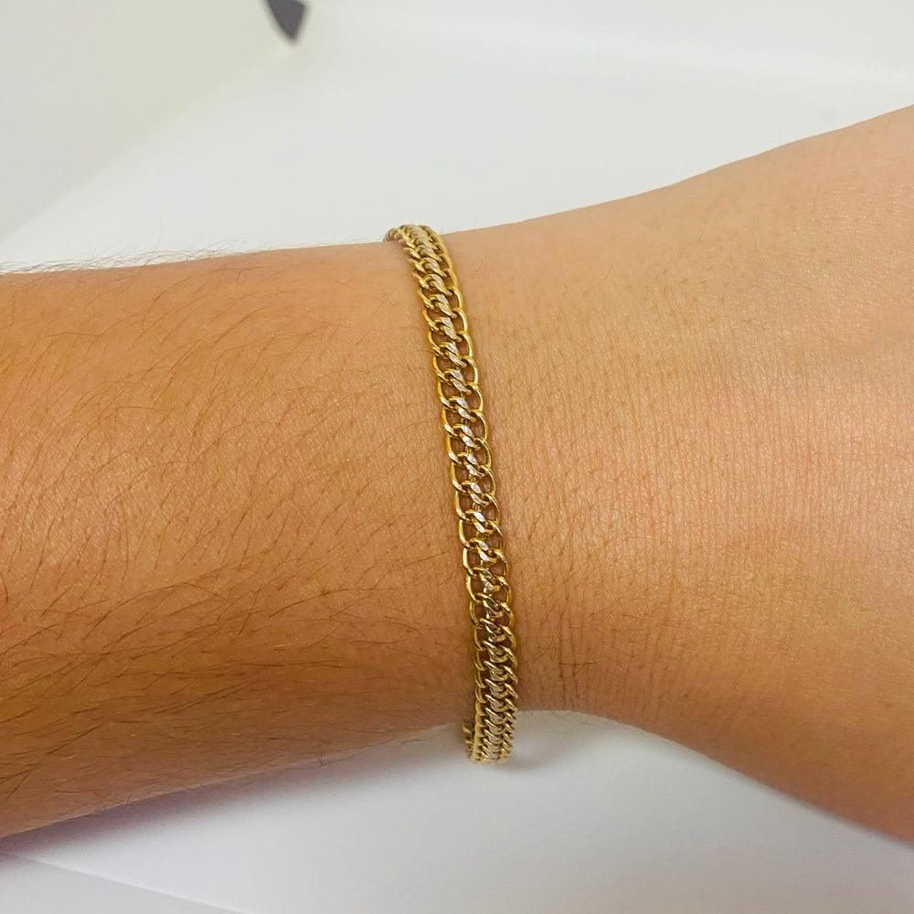 Bracelet en Or Jaune 18K 3.75 Grs