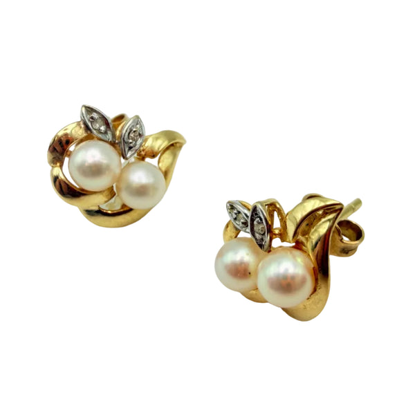 Boucles d'oreilles en Or Jaune 18K - 1.5G
