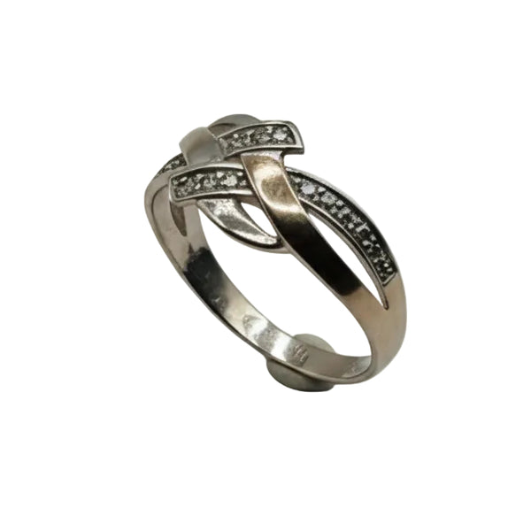 Bague en Or Gris 18k - 1.01 G