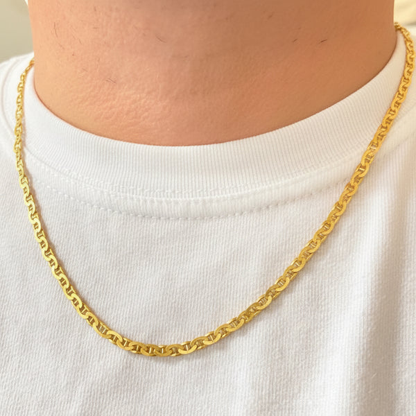 Collier Princesse en Or Jaune 18K - 17.08g