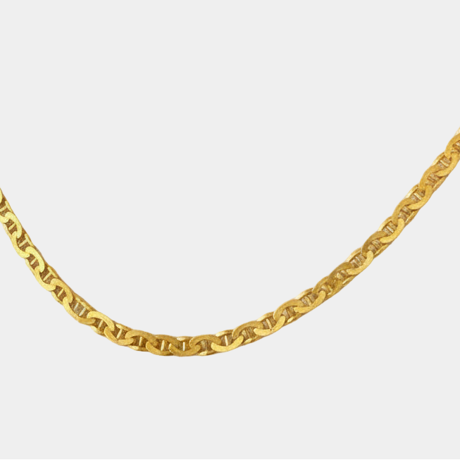 Collier Princesse en Or Jaune 18K - 17.08g