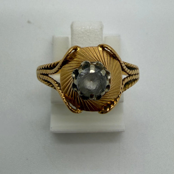 Camée en Or Jaune 18 K - Taille 51 - 2.67 G