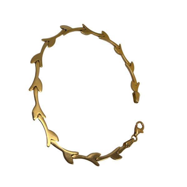 Bracelet Gourmette en Or Jaune 18K - 5.06 Grs