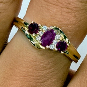 Bague en Or Jaune 18K - Taille 58 Poids - 3.40 Grs