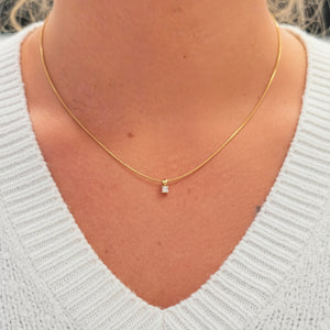 Collier Princesse en Or Jaune 18 K - 4.81 G