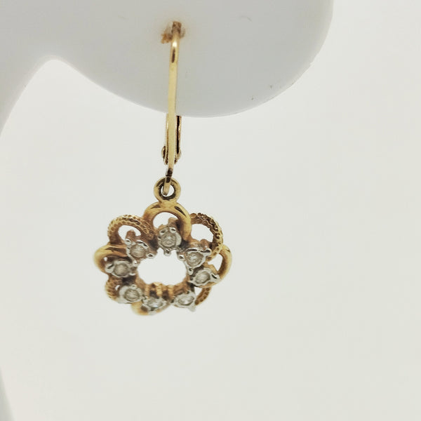 Boucles d'oreilles en Or Jaune 14K - 3.26 Grs