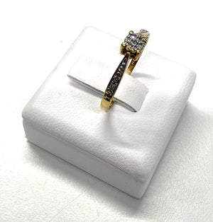 Bague en or jaune 18k Taille-54