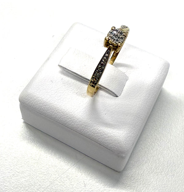 Bague en or jaune 18k Taille-54