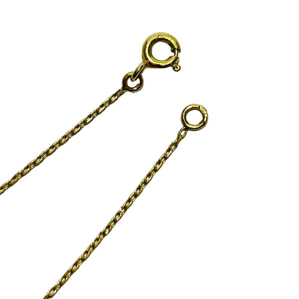 Collier Princesse en Or Jaune 18k