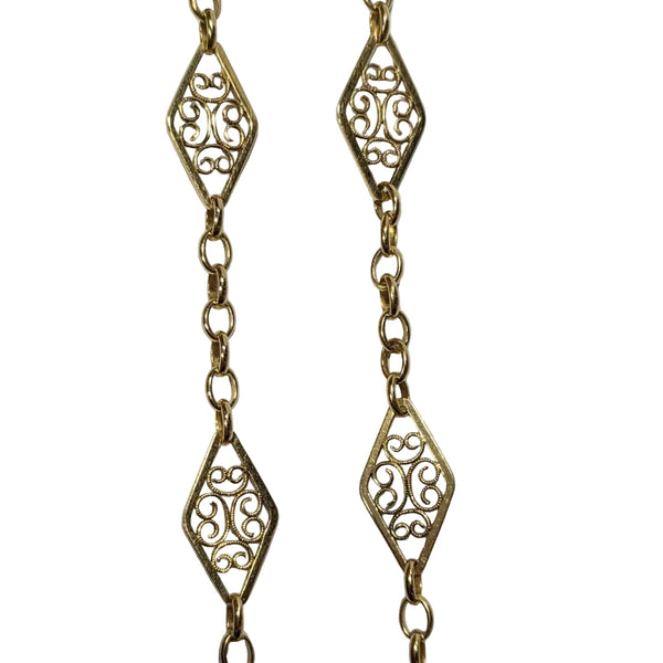 Sautoir en or 18K 65cm