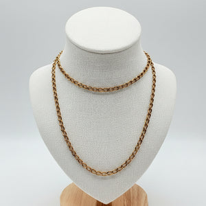 Collier Matinée Or Jaune 18 Carats Forçat