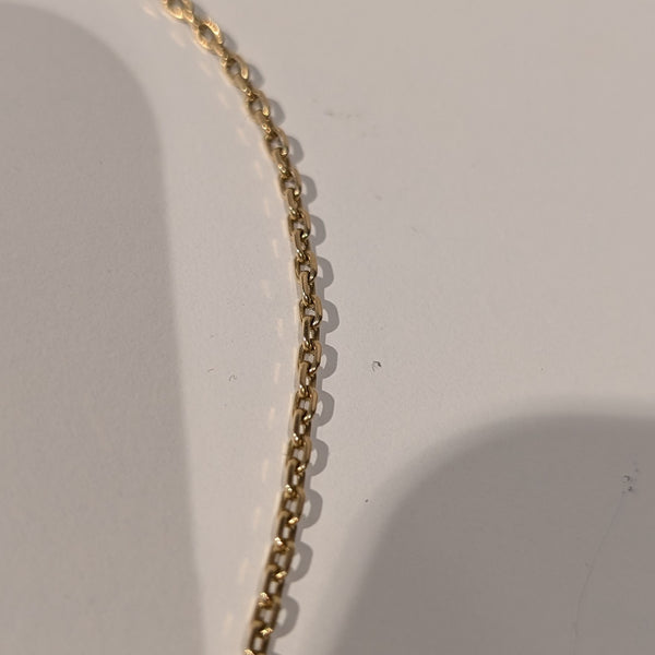 Collier Princesse Or Jaune 18K Lg 50cm