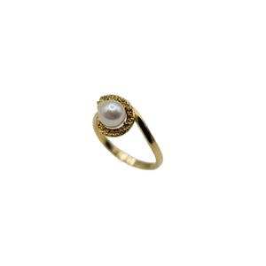 Bague Solitaire en Or Jaune 18k - 1.54 G