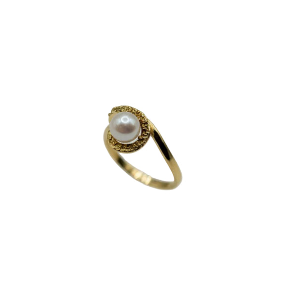 Bague Solitaire en Or Jaune 18k - 1.54 G