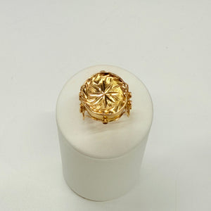 Chevalière en Or Jaune - 18 Carats - Taille 53