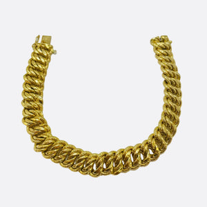 Bracelet Gourmette en Or Jaune 18k - 18.80 G